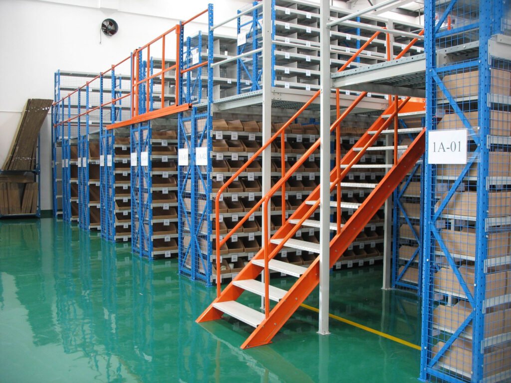 pallet rack mezzanine