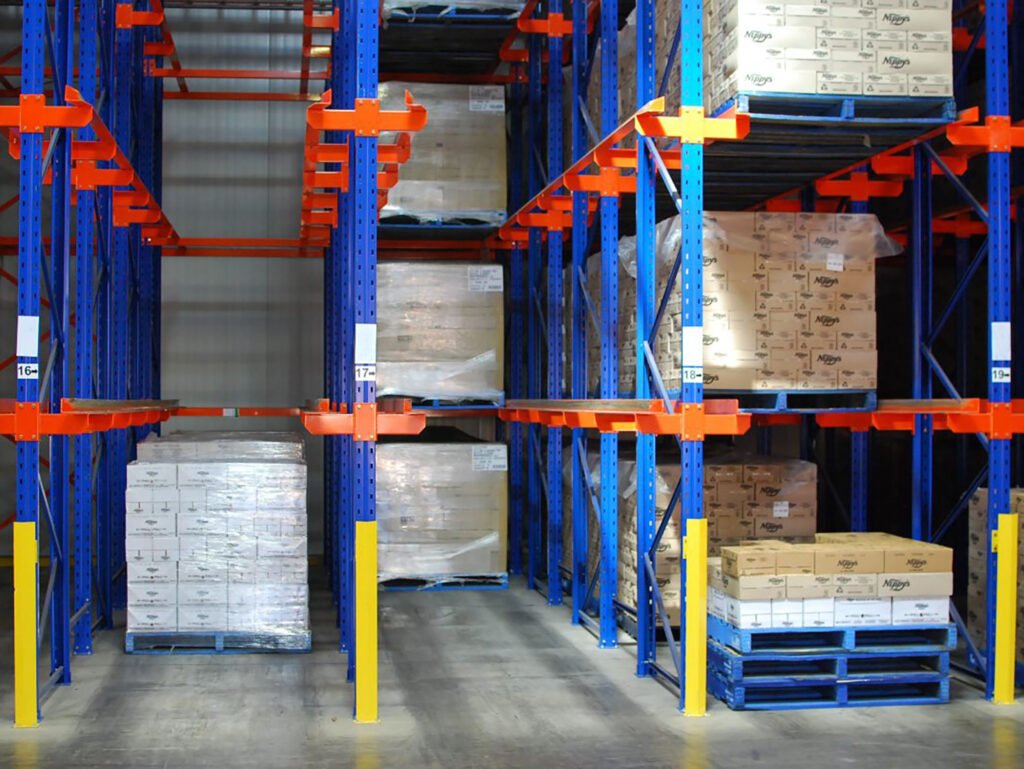 drive in cold storage racking