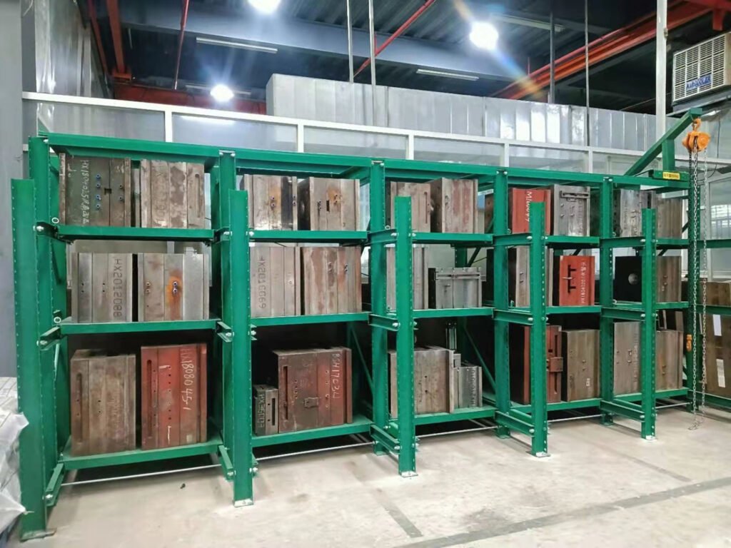 injection mold storage racks