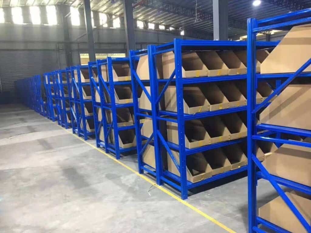 warehouse storage light duty rack