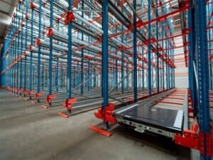 shuttle racking system