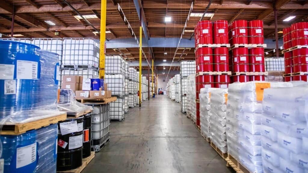 chemical warehousing