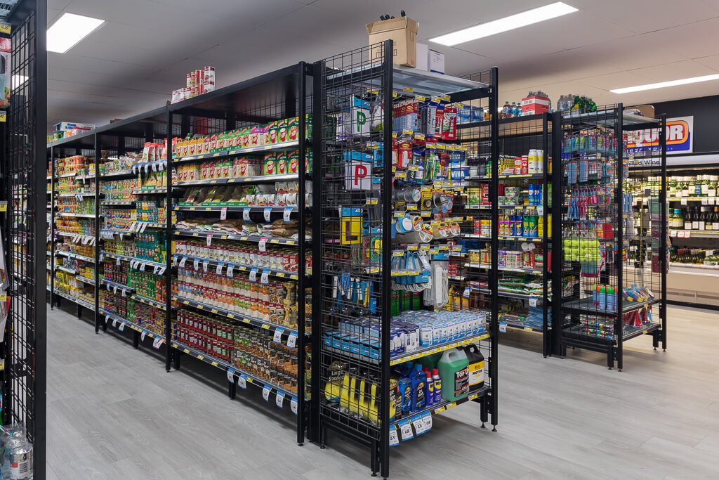 supermarket shelf