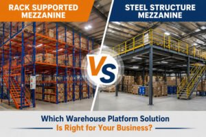 Rack Supported Mezzanine VS steel structure mezzanine