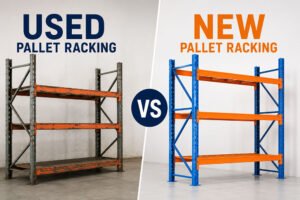 used VS new pallet racking