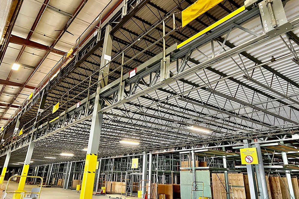 3 level mezzanine