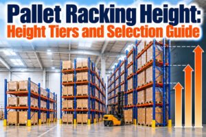 Pallet racking height tiers, equipment pairing, and selection guide